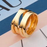 CZ Crystal Bridal Finger Rings For Women Wedding