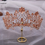 Rhinestone Bridal Tiara Crown Headband for Women