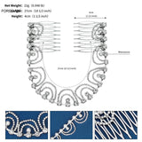 Bride Wedding Rhinestone Hairbands Pendant Jewelry for Women Girls