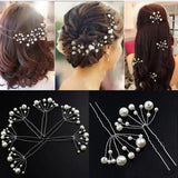 Bridal Pearl Floral Crown Headpiece Hairband