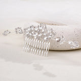 Bridal Rhinestone Hair Combs for Veil Decor