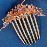 Bridal Rhinestone Hair Combs Clips Headpieces