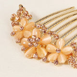 Bridal Rhinestone Hair Combs Clips Headpieces