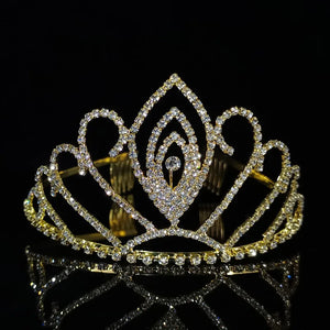Bride Crown Headdress Awards Ceremony Beauty Pageant Catwalk Wedding Crown