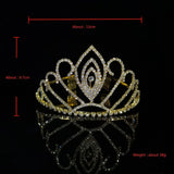 Bride Crown Headdress Awards Ceremony Beauty Pageant Catwalk Wedding Crown