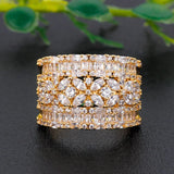 BrideTalk Bold Statement CZ Rings for Women