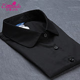All-Match Cotton Shirt Collar Half-Length O-Neck Women's Shirt