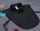 All-Match Cotton Shirt Collar Half-Length O-Neck Women's Shirt