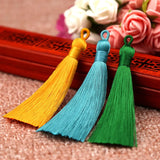 28 Mix Cotton Silk Tassel Brush Crafts Sati Tassel Pendant DIY Jewelry