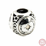 Gemini Stars 925 Silver Bracelet Beads