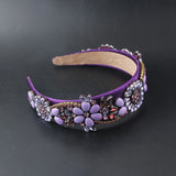 Pink Rhinestone Crystal Headband for Women Party