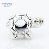 925 Silver Turtle Charms for Bracelet Making