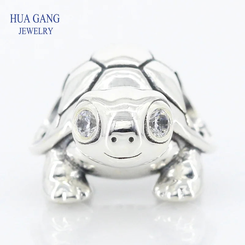 925 Silver Turtle Charms for Bracelet Making