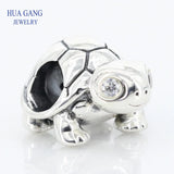 925 Silver Turtle Charms for Bracelet Making