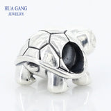 925 Silver Turtle Charms for Bracelet Making