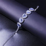 Rhinestone Stitching Love Lady Bracelet Crystal Jewelry Accessories