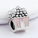 Enchanted Tea Pot Bracelet Charm - 925 Silver DIY Jewelry
