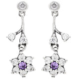 925 Sterling Silver Waves Earring for Women Gift Jewelry