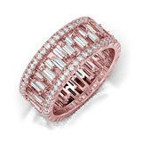 CZ Promise Ring Women Wedding Engagement Jewelry