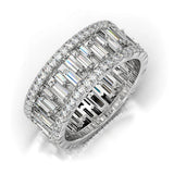 CZ Promise Ring Women Wedding Engagement Jewelry