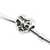 Heart Bow Charm DIY Jewelry Making 925 Silver Bracelet Beads