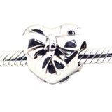 Heart Bow Charm DIY Jewelry Making 925 Silver Bracelet Beads
