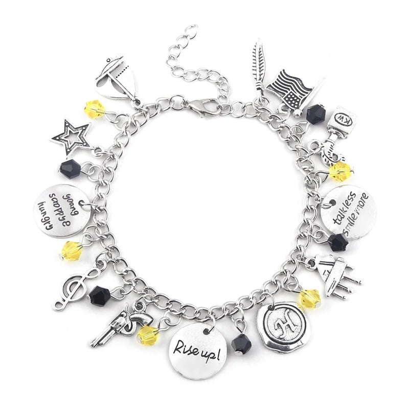 Broadway Musicals Charm Bracelet Multiple Bangles for Women Men