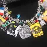Broadway Musicals Charm Bracelet Multiple Bangles for Women Men