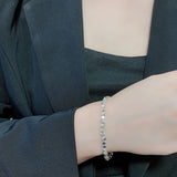 Broken Silver S925 Sterling Silver Bracelet Ins Tide Senior Sense Of Versatile