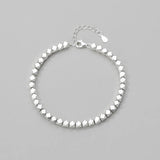 Broken Silver S925 Sterling Silver Bracelet Ins Tide Senior Sense Of Versatile
