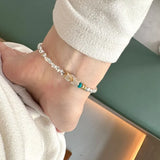 Silver Pearl Tiger's Eye Bracelet 925 Silver Original Girlfriends Bracelet