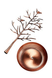 Bronze Birds Tree Stand Jewelry Display Organizer Rack Tower