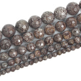 Bronze Stone Beads Natural Crystal Charm DIY Jewelry Making Spacer Bead