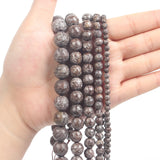 Bronze Stone Beads Natural Crystal Charm DIY Jewelry Making Spacer Bead