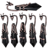 Bronze Zupaysaurus Twine Natural Crystal Stone Pendant
