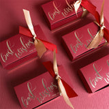 Bronzing Pattern Candy Box Heart Jewelry Favor Box