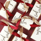 Bronzing Pattern Candy Box Heart Jewelry Favor Box