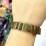Bronzite Stone Beads Bracelet
