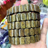 Bronzite Stone Beads Bracelet