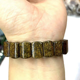 Bronzite Stone Beads Bracelet