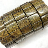Bronzite Stone Beads Bracelet Gemstone Bangle Women Men Gift
