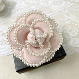 Pearl Camellia Brooch Dual-purpose