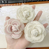Pearl Camellia Brooch Dual-purpose