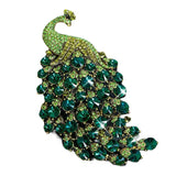 Vintage Animal Shape Rhinestone Brooch Pin