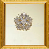 Zirconia Pearl Brooch for Women Elegant Party Gift