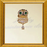 Zirconia Pearl Brooch for Women Elegant Party Gift