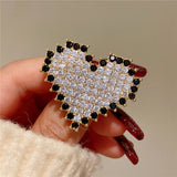 Playful Mosaic Brooch for Women Cubic Zircon Fine Jewelry