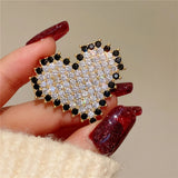 Playful Mosaic Brooch for Women Cubic Zircon Fine Jewelry