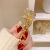 High Tulips Cardigan Shawl Brooch Pin Fine Jewelry