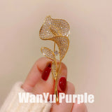 High Tulips Cardigan Shawl Brooch Pin Fine Jewelry